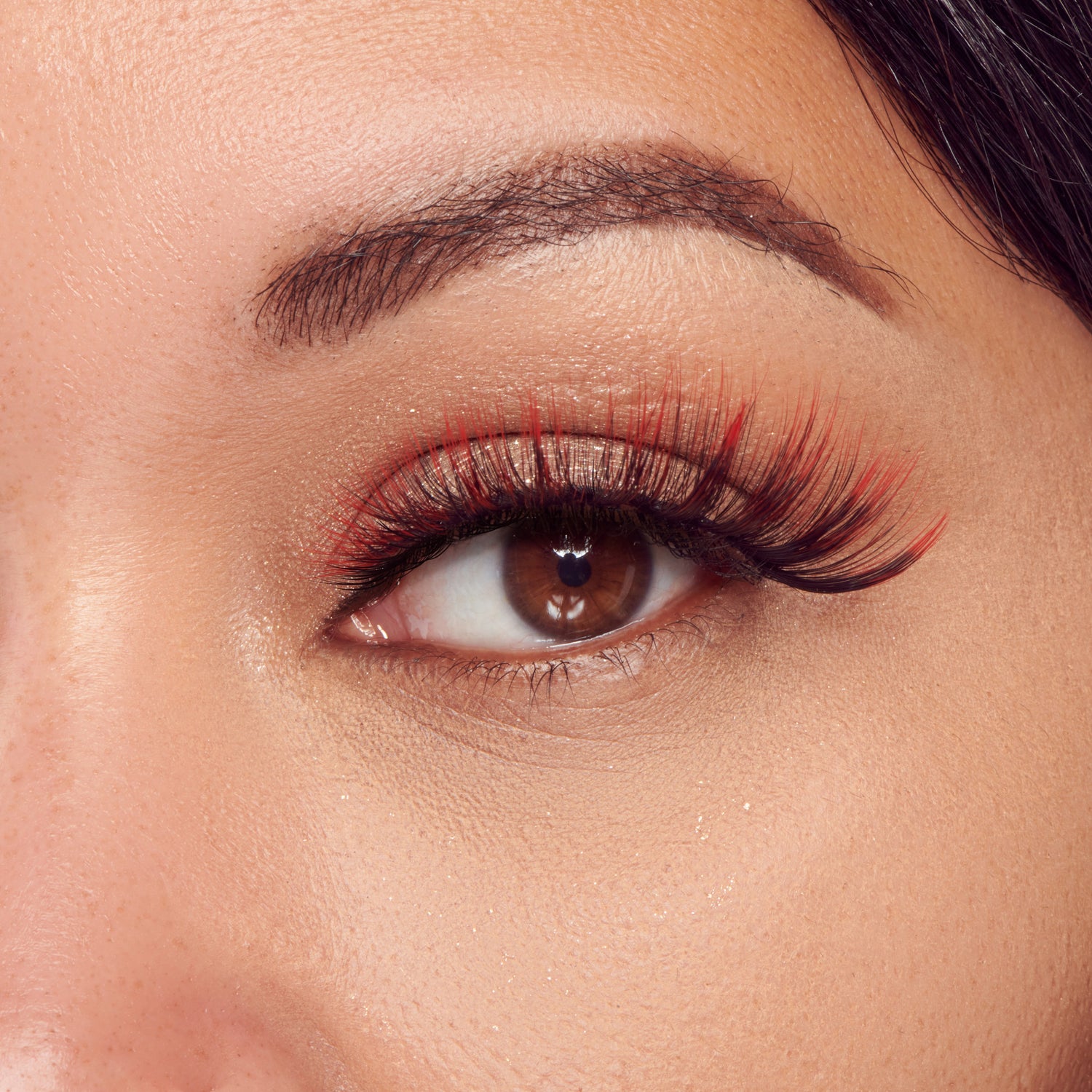 The image shows a close-up of a person&
