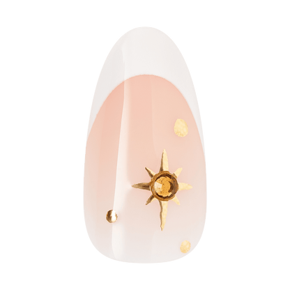 KISS GLAM 3D &amp; Jewel Press On Glue Nails  – Zephyr