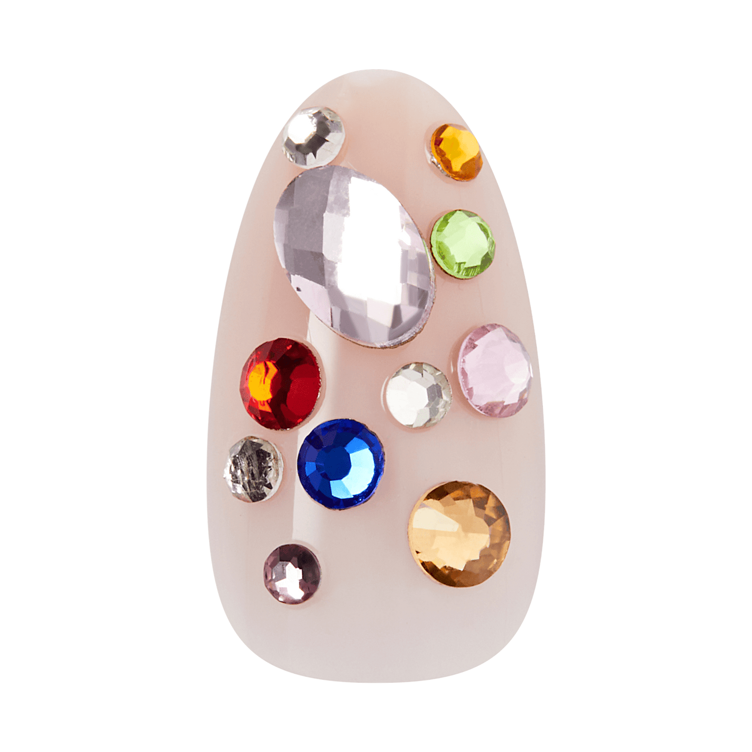 KISS LUXE Press On Glue Nails - Golden Field