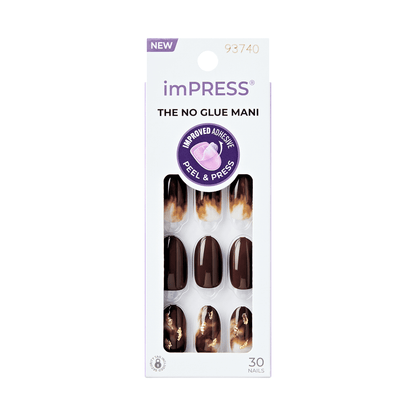 imPRESS Design Press On Nails - Golden Mocha