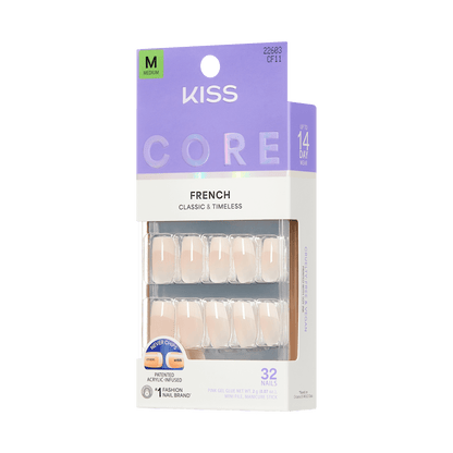 KISS CORE French Press On Glue Nails – Scenario