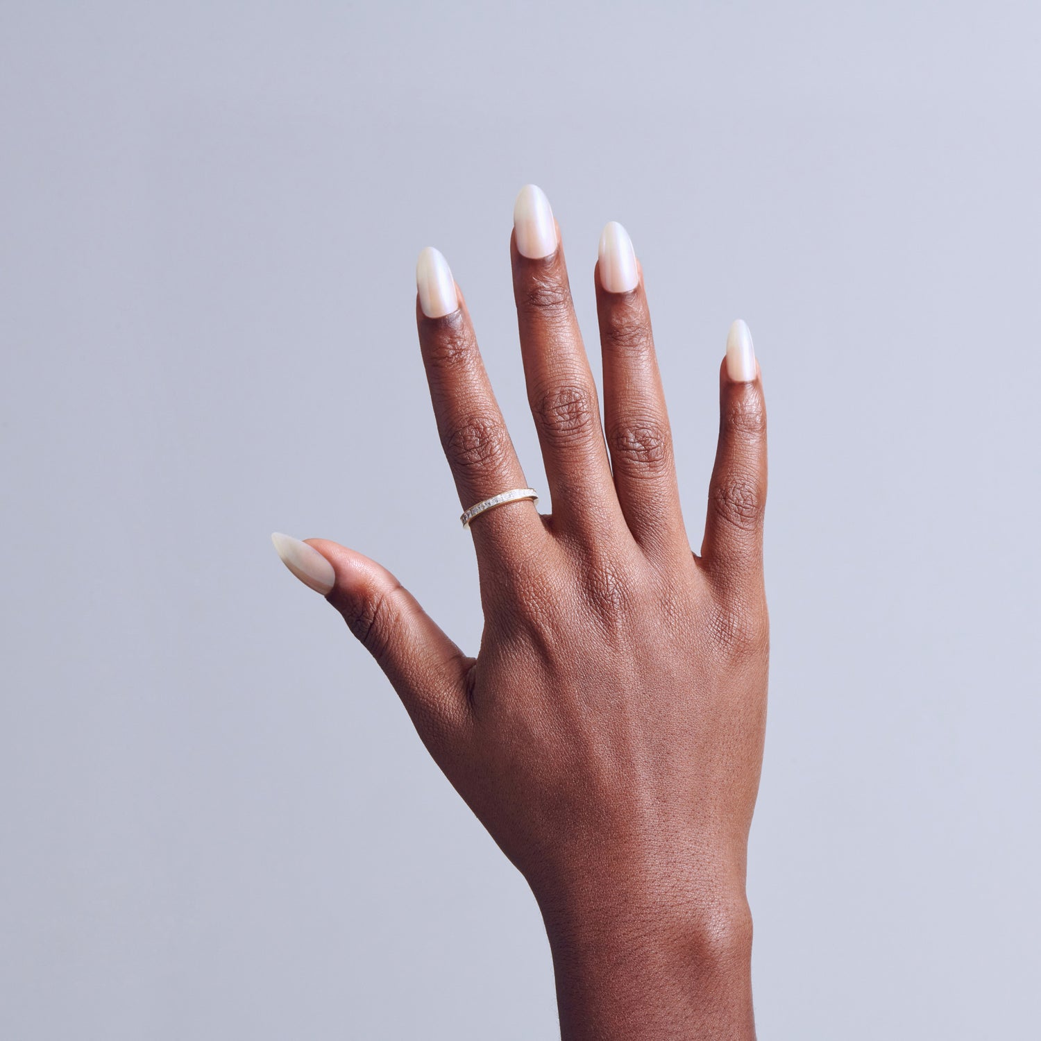 KISS GLAM Embellished Press On Glue Nails - Dive