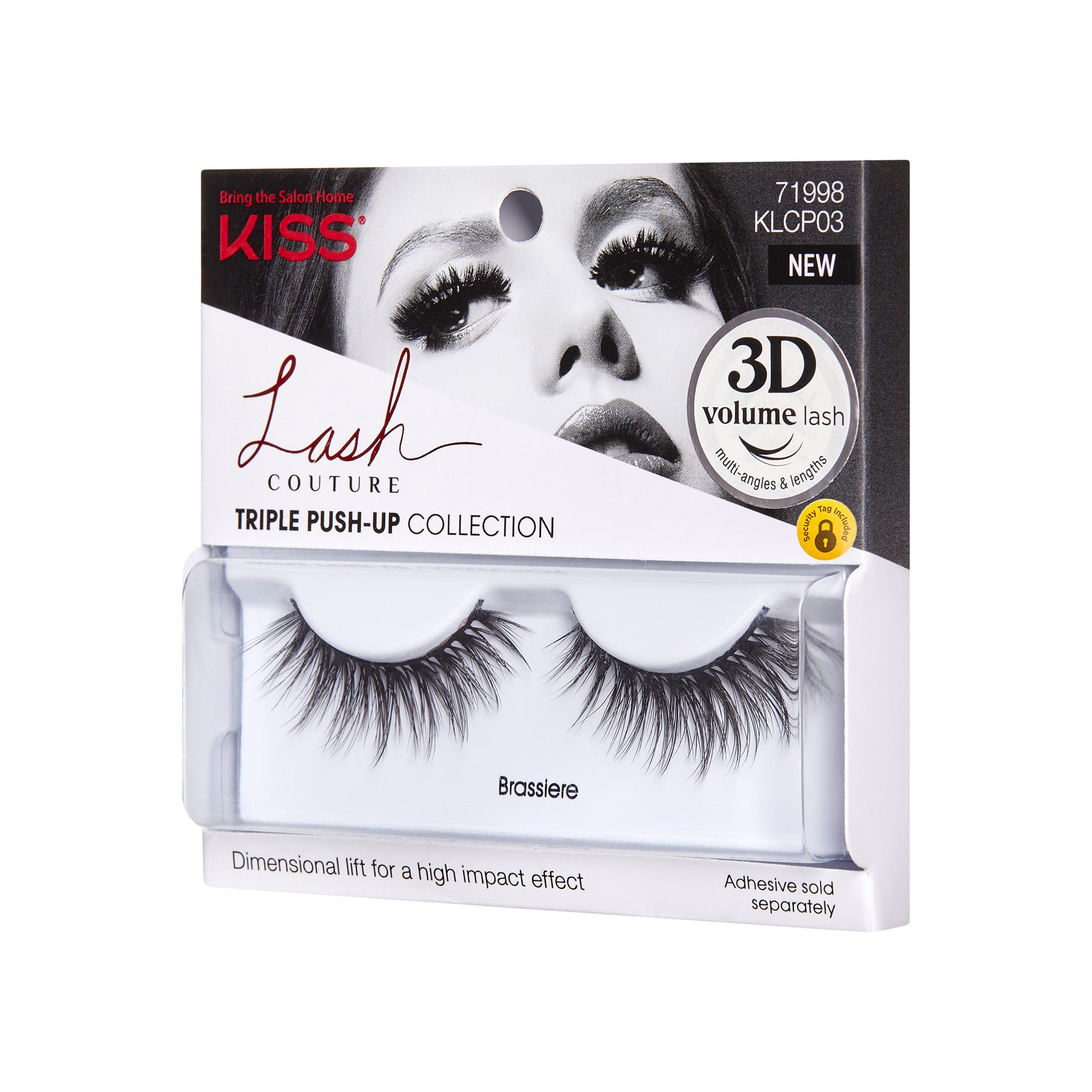 Kiss Lash Couture Triple Push-Up 3D Volume Lashes in Brassiere style