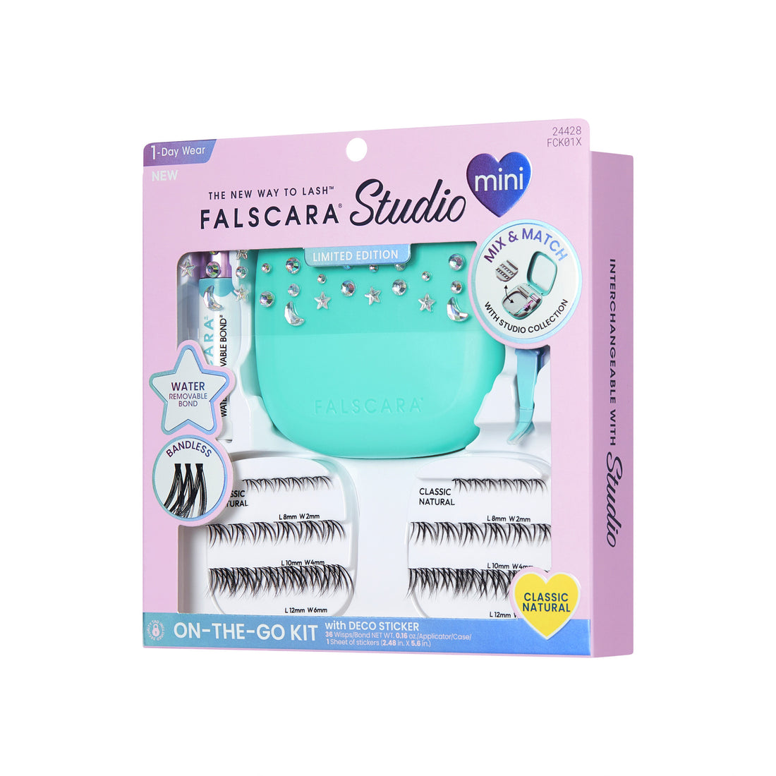 FALSCARA Studio Mini On-The-Go Kit – Classic Natural - 36 Wisps