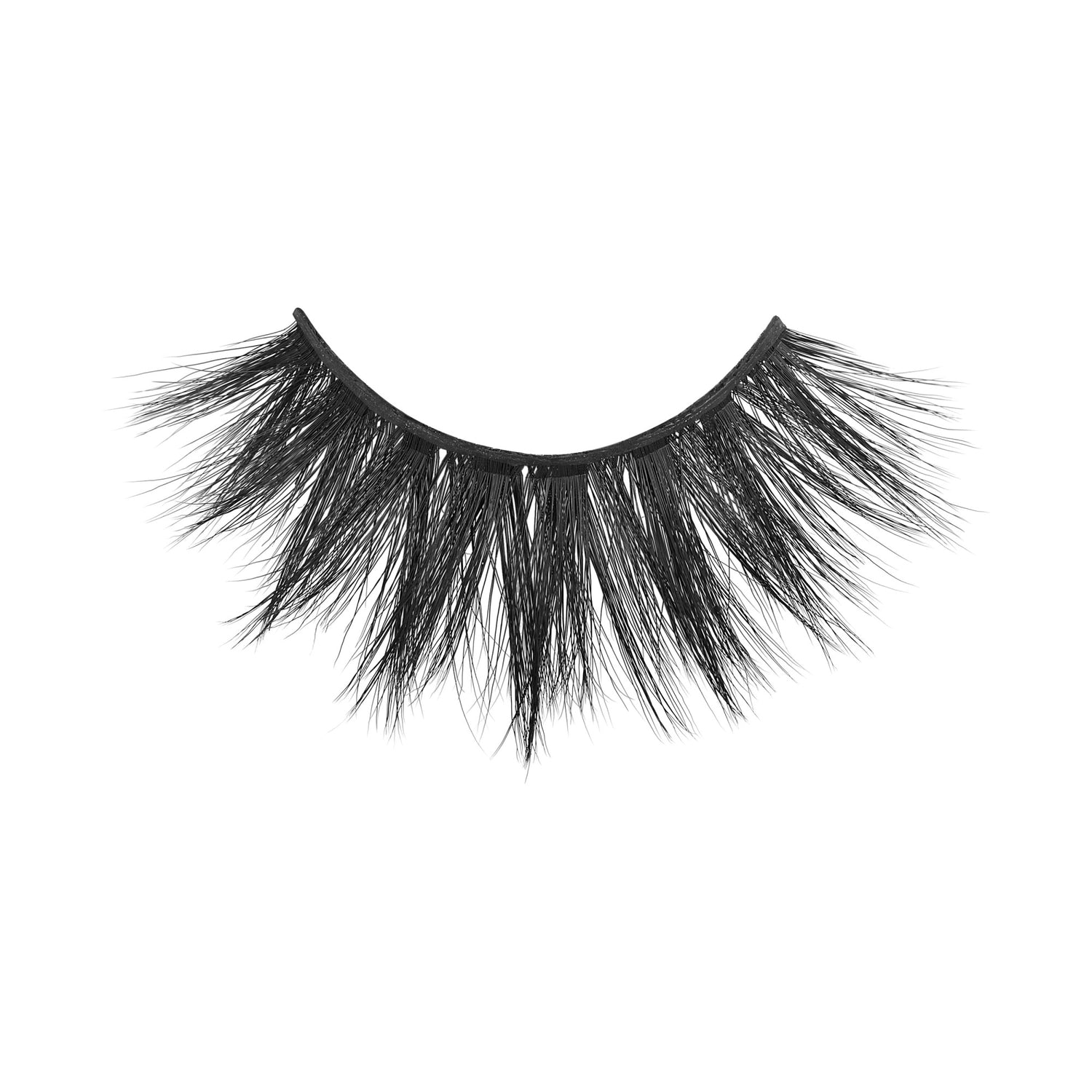 Kiss Hyper Glam Halloween False Eyelashes - Matte Satin | 1 Pair, Strip Lashes, 16mm