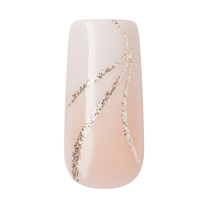 KISS GLAM 3D &amp; Jewel Press On Glue Nails  - Wrapped in Beauty