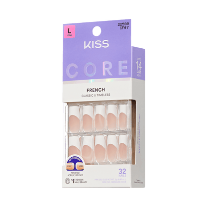 KISS CORE French Press On Glue Nails - Every Minute