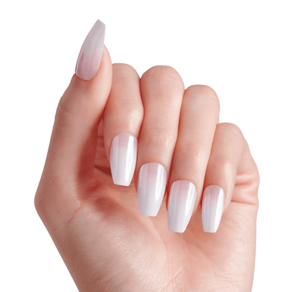 KISS My Perfect French Press On Glue Nails - Breeze On