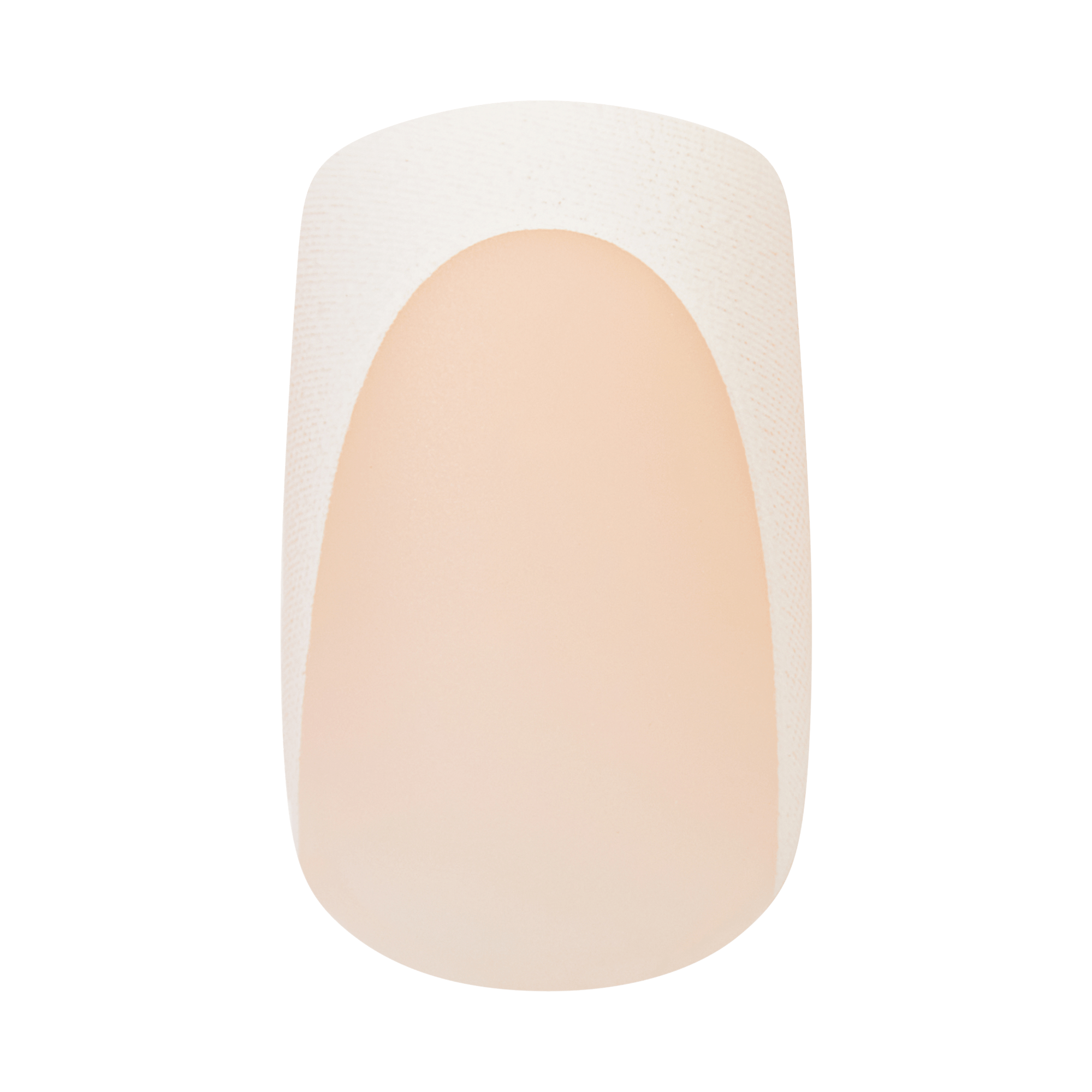 Impress Design No Glue Fake Press On Nails - Twist | French Tips, White, Medium, Squoval, Manicure