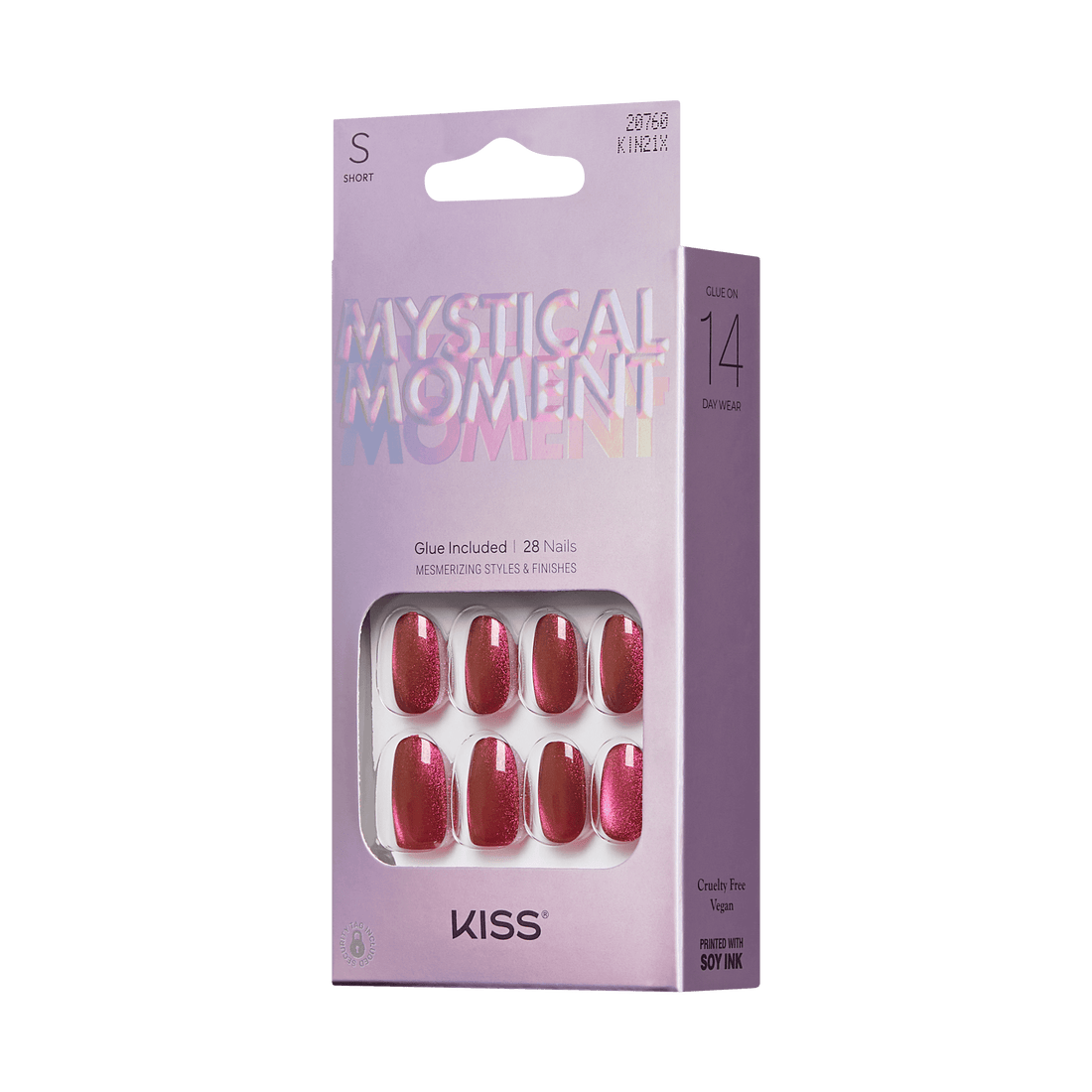 KISS Mystical Moment Press On Glue Nails - Private Party