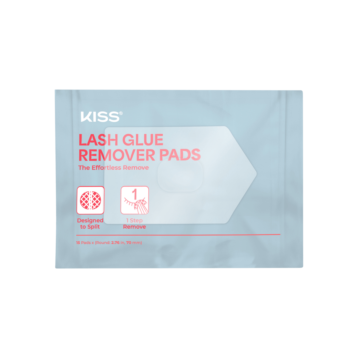 Kiss Lash Care Kit | Starter Kit, Lash Foaming Shampoo, Lash Thickening Serum, Lash Glue Remover Pads