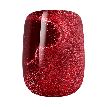 KISS LOVE Design Press On Glue Nails - Hues of Love