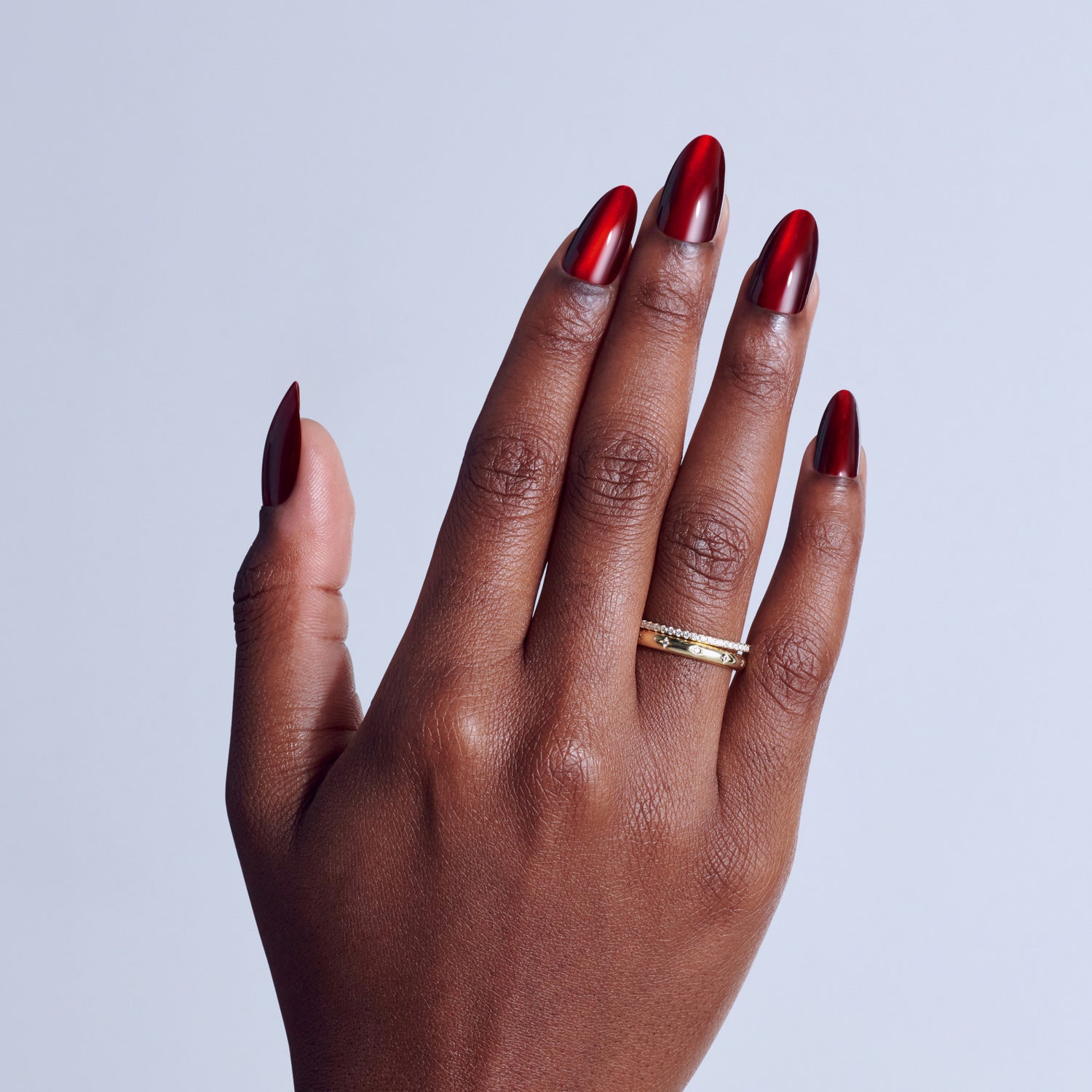 KISS CORE Magnetic Press On Glue Nails - Apple Blossom