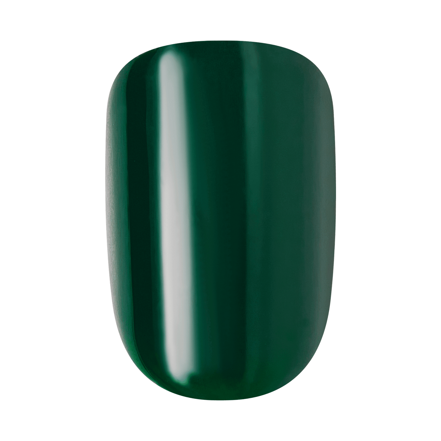 Impress Color No Glue Fake Press On Nails - Stand Out | Solid, Green, Short, Squoval, Manicure