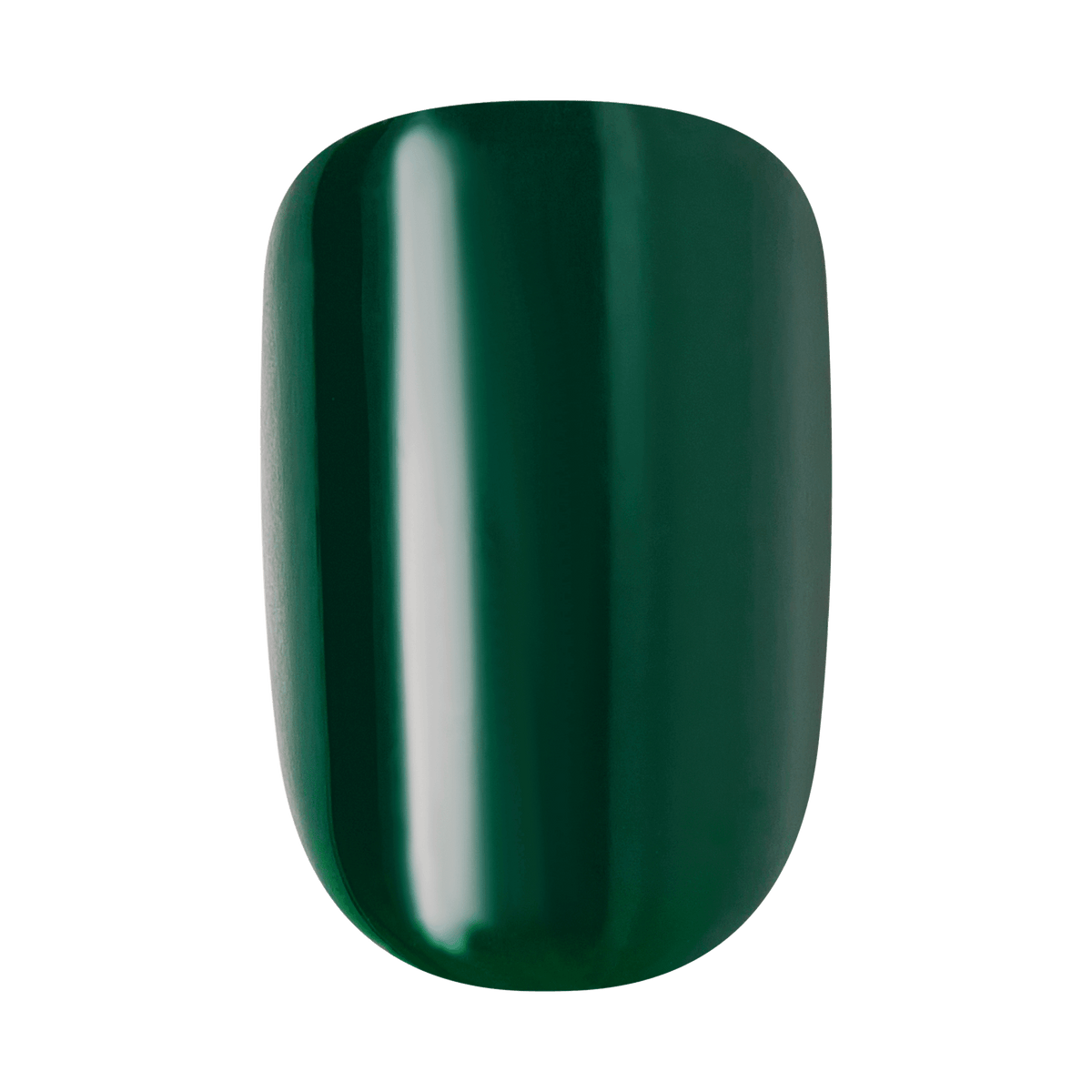 Impress Color No Glue Fake Press On Nails - Stand Out | Solid, Green, Short, Squoval, Manicure