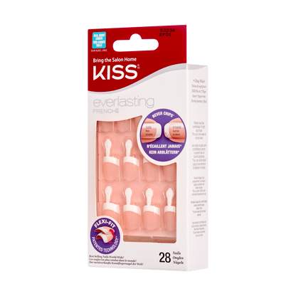 KISS Everlasting French Press On Glue Nails - Endless