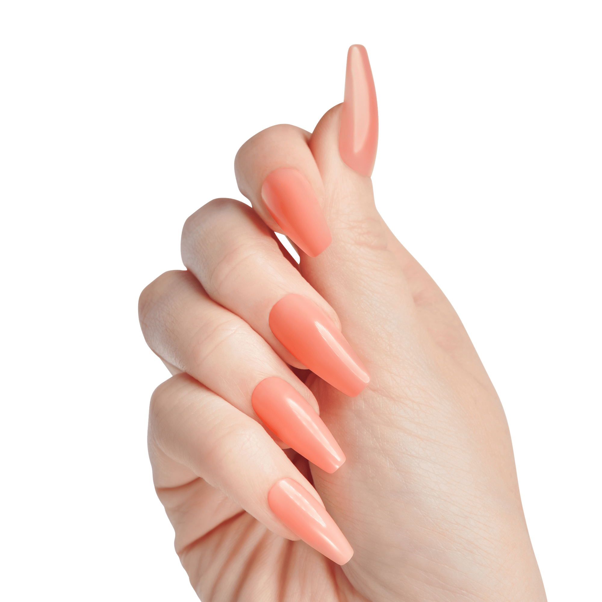 KISS Bare but Better Press On Glue Nails - Nude Glow