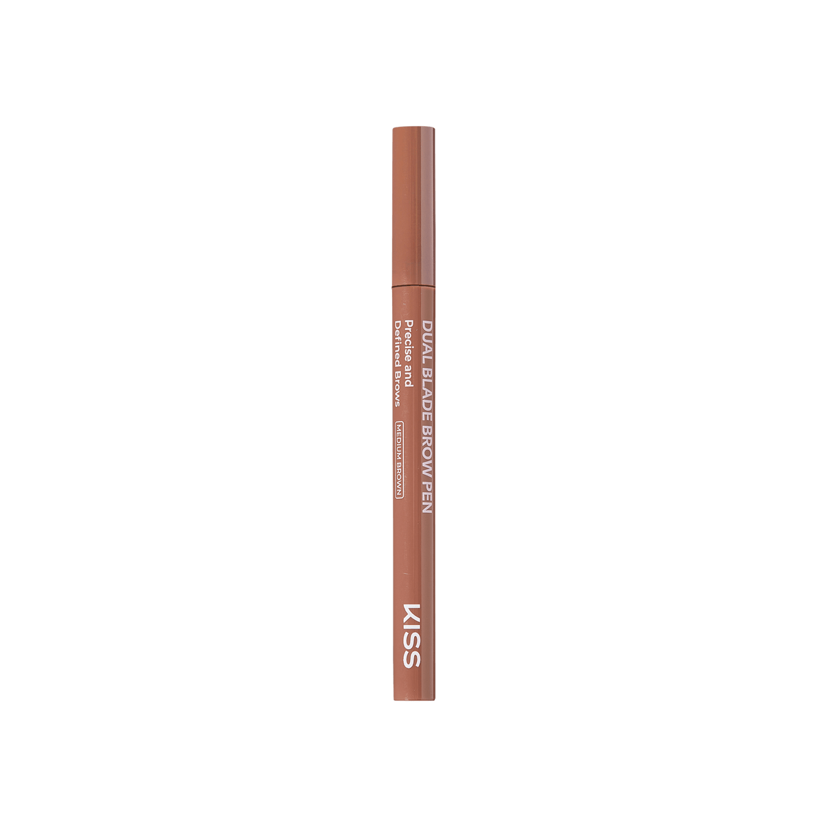 Kiss Dual Blade Brow Pen - Medium Brown | Smudge Free