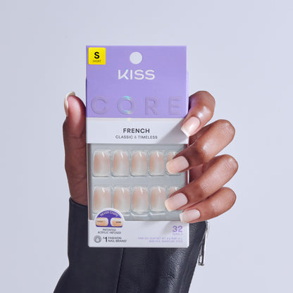 KISS CORE French Press On Glue Nails - My Darling