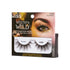 KISS Witchy & Wild Halloween lashes "Rochelle" in packaging with glittery eye makeup display