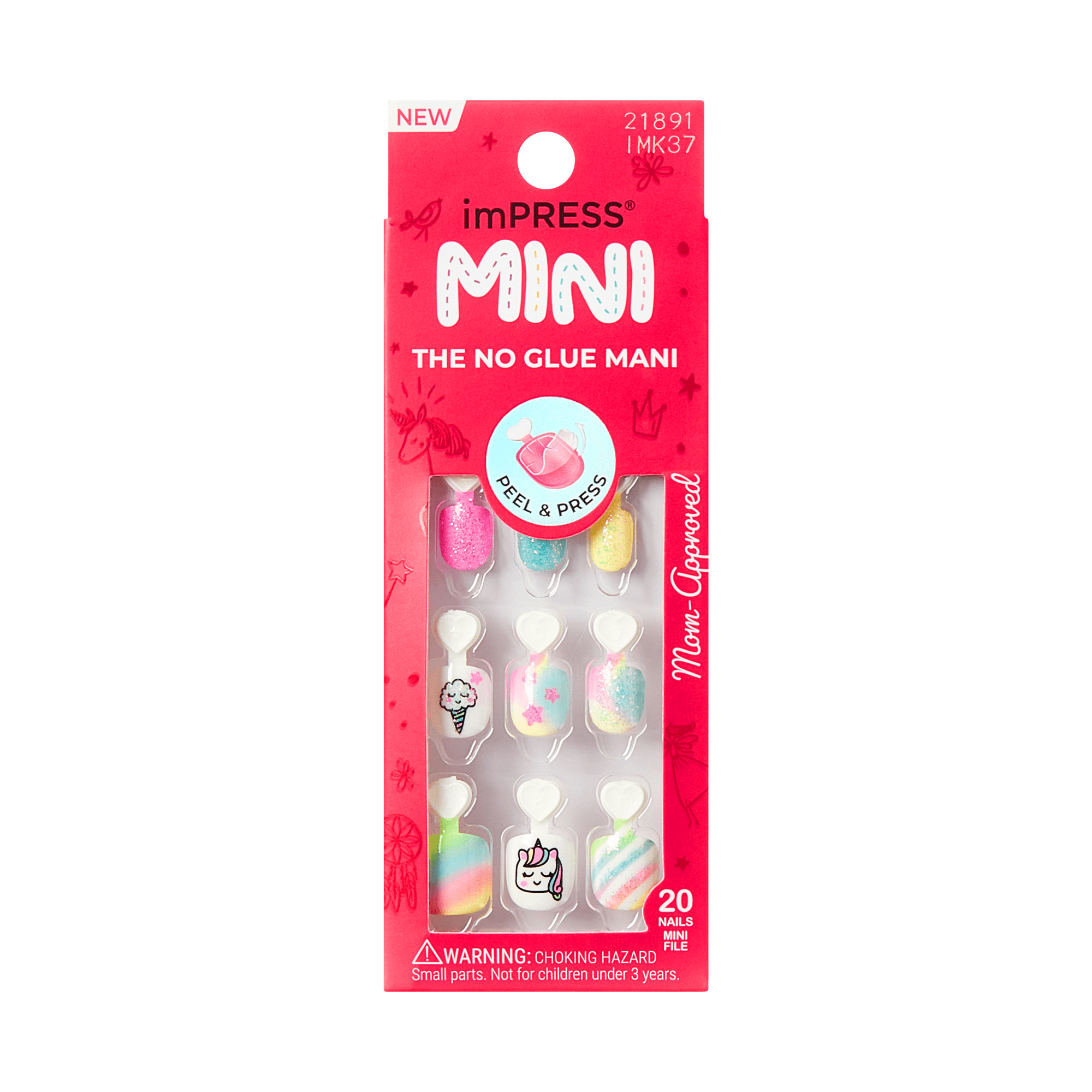 imPRESS Kids Press On Nails - Berry Best
