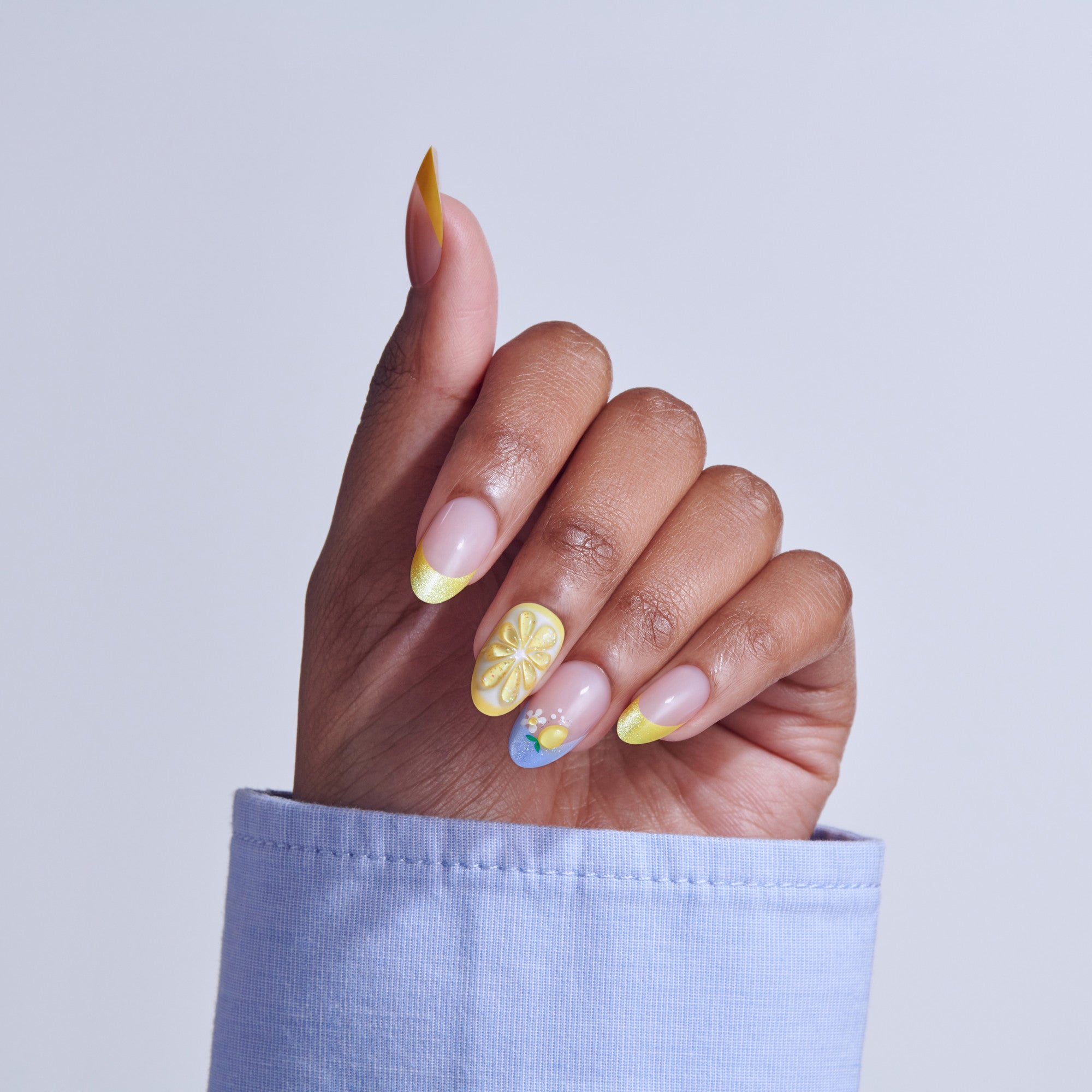 KISS NAIL DRIP Press On Glue Nails - Euphoric Leap