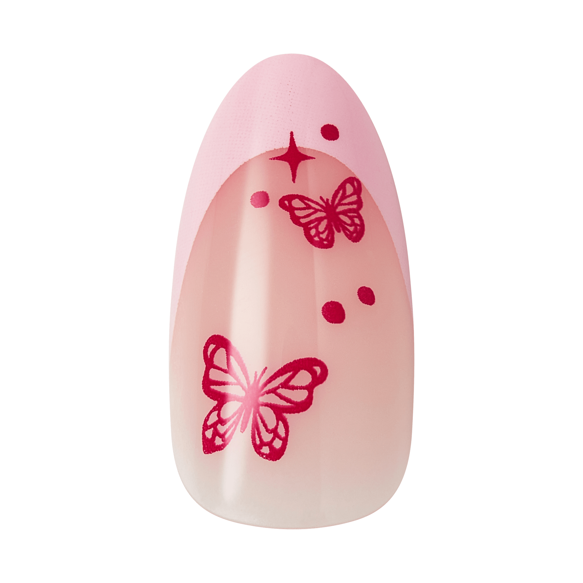 KISS CORE Design Press On Glue Nails - Signature