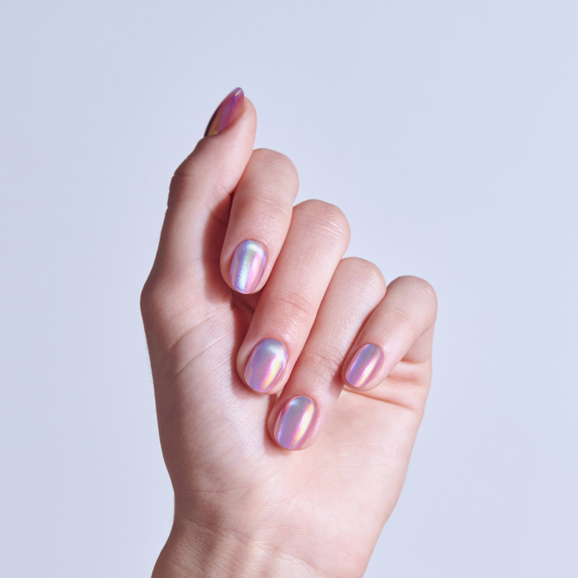 KISS GLAM Embellished Press On Glue Nails - One n Only