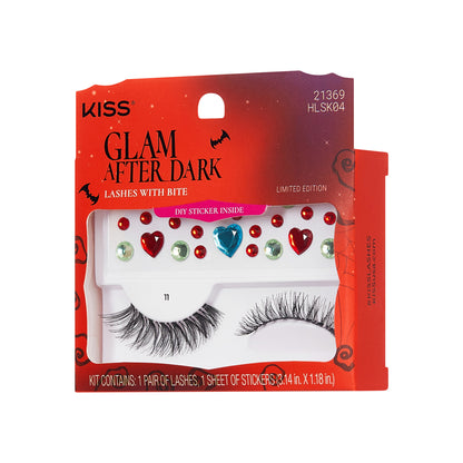 KISS Halloween Lashes &amp; Gem Sticker - Mysterious