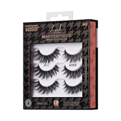 KISS Lash Couture Masterpiece Mink Like Wispy Multipack - Reve