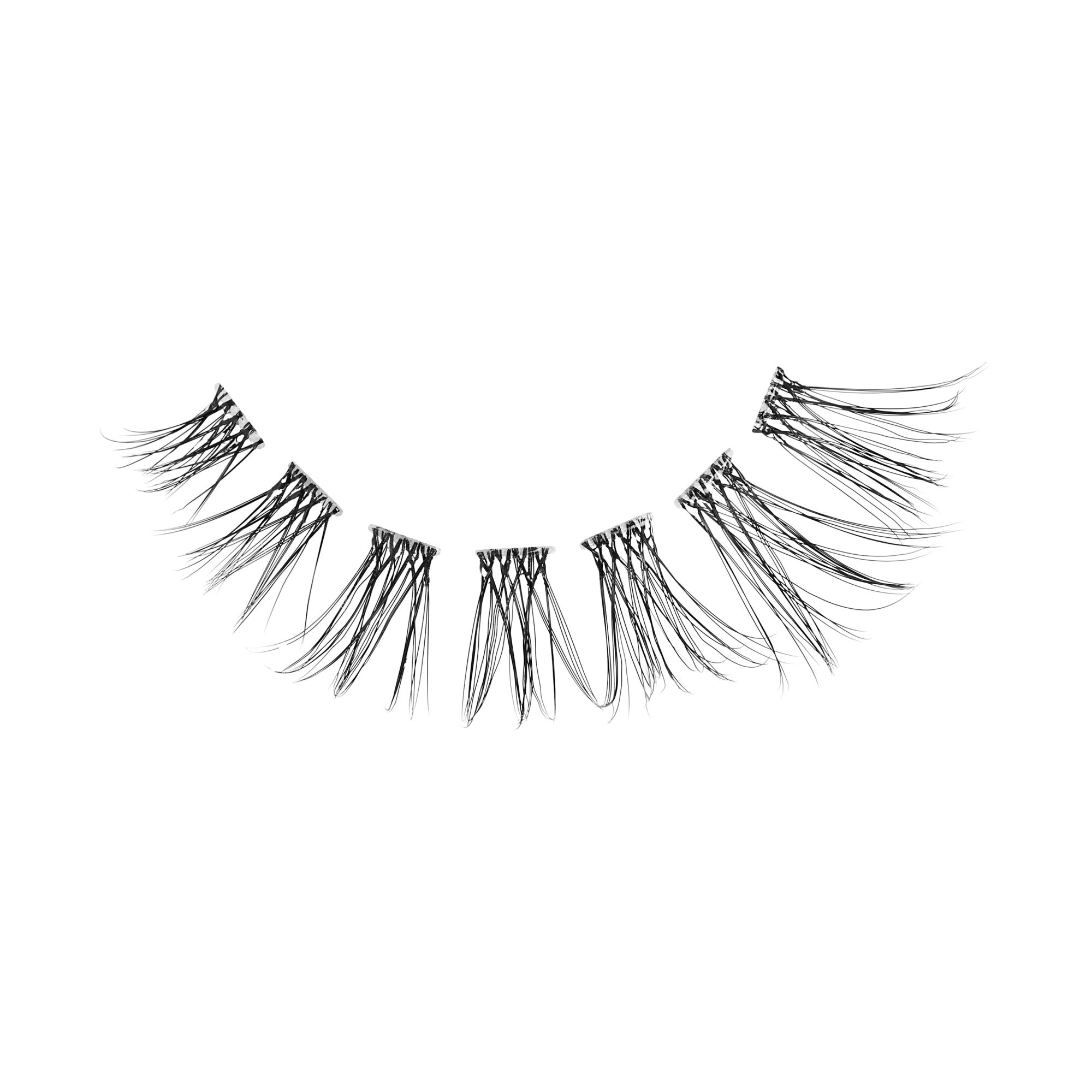 imPRESS Pre-Glued Individual Lashes Multipack, Classic Wispy, 60 Lash Clusters