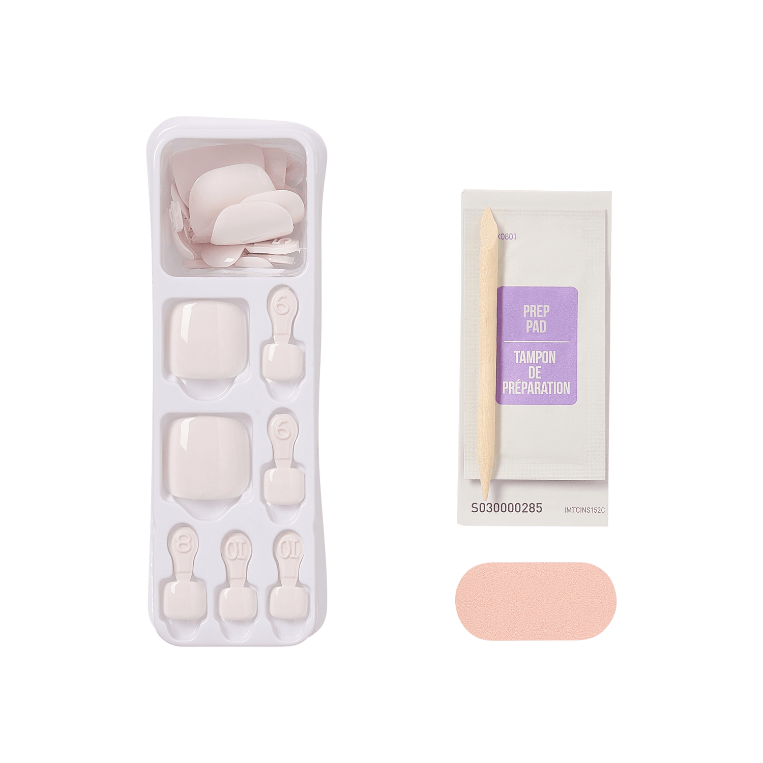 imPRESS Color Press On Pedicure - The Feels