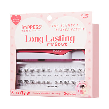 Demi Natural | 24 Clusters imPRESS | The Summer I Turned Pretty 5mm-14mm No Glue Needed - Image 8