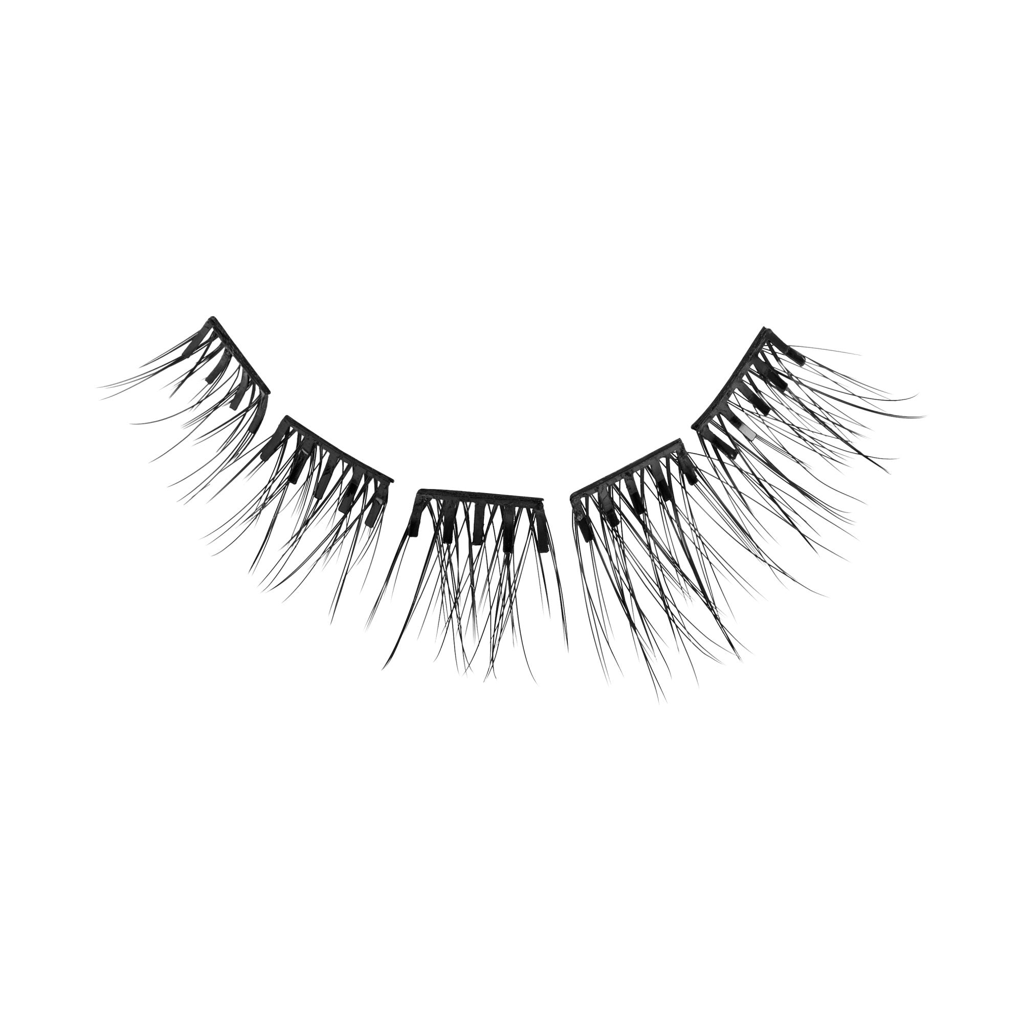 imPRESS Falsies Self Adhesive Eyelashes, 50 Lash Clusters - Natural &amp; Wispy
