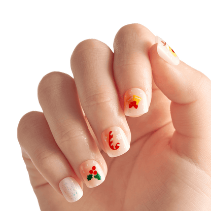 imPRESS Kids Holiday Press On Nails - Twinkling Lights