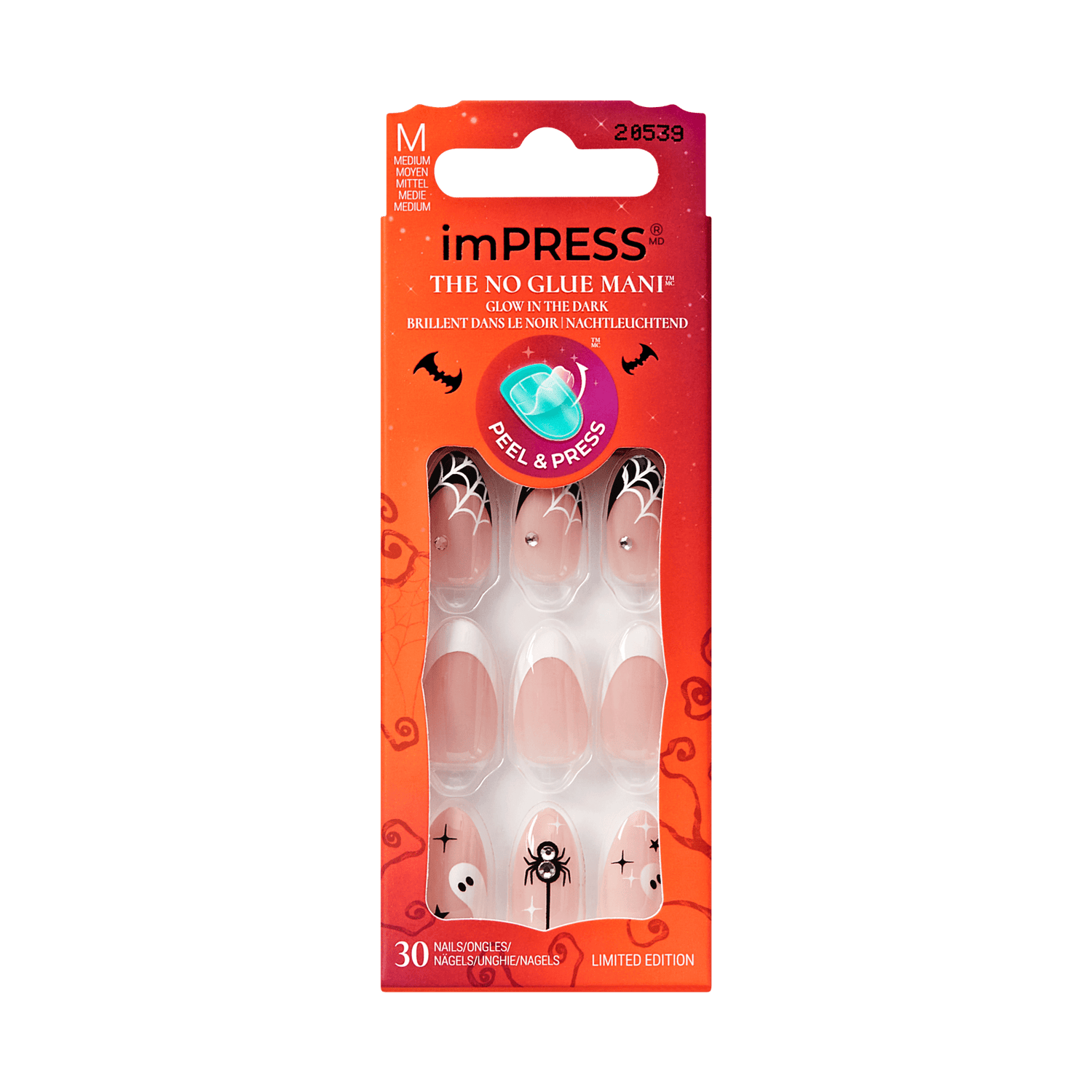 imPRESS Halloween Design Press On Nails - Drop-Dead Gorg