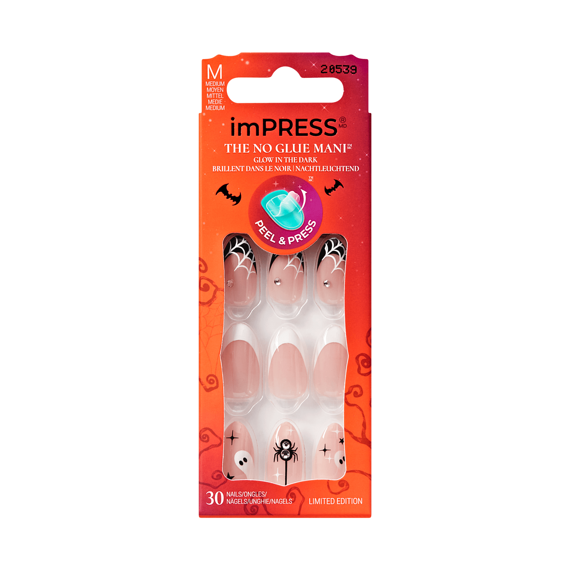 imPRESS Halloween Design Press On Nails - Drop-Dead Gorg