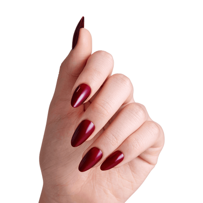 KISS Salon Color Halloween Press On Glue Nails - Love at First Bite