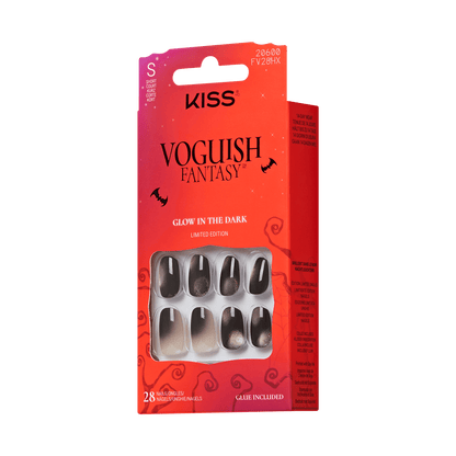 KISS Voguish Fantasy Halloween Press On Glue Nails - Little Freak