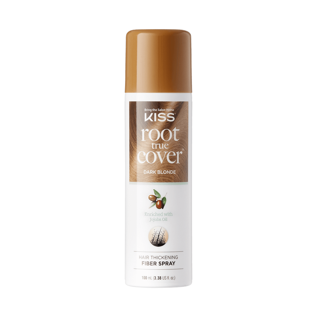 KISS Colors &amp; Care True Cover Root Touch-Up Spray - Dark Blonde