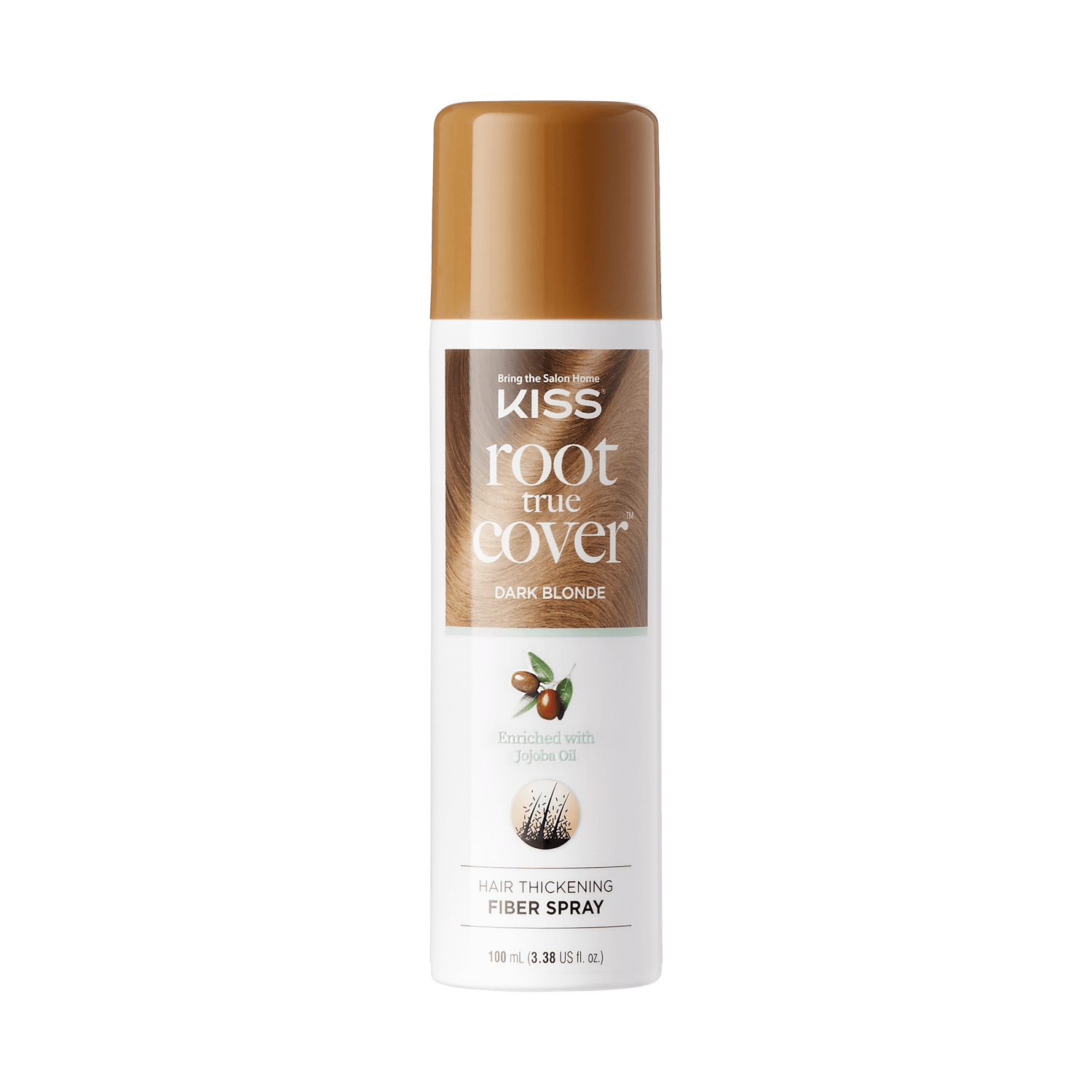 KISS Colors &amp; Care True Cover Root Touch-Up Spray - Dark Blonde