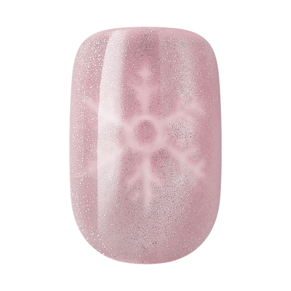 KISS Voguish Fantasy Holiday Press On Glue Nails - Frosty Delights