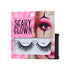 KISS Scary Clown Halloween lashes with pink and black eye makeup packaging