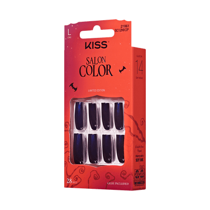 KISS Salon Color Halloween Press On Glue Nails - Let&