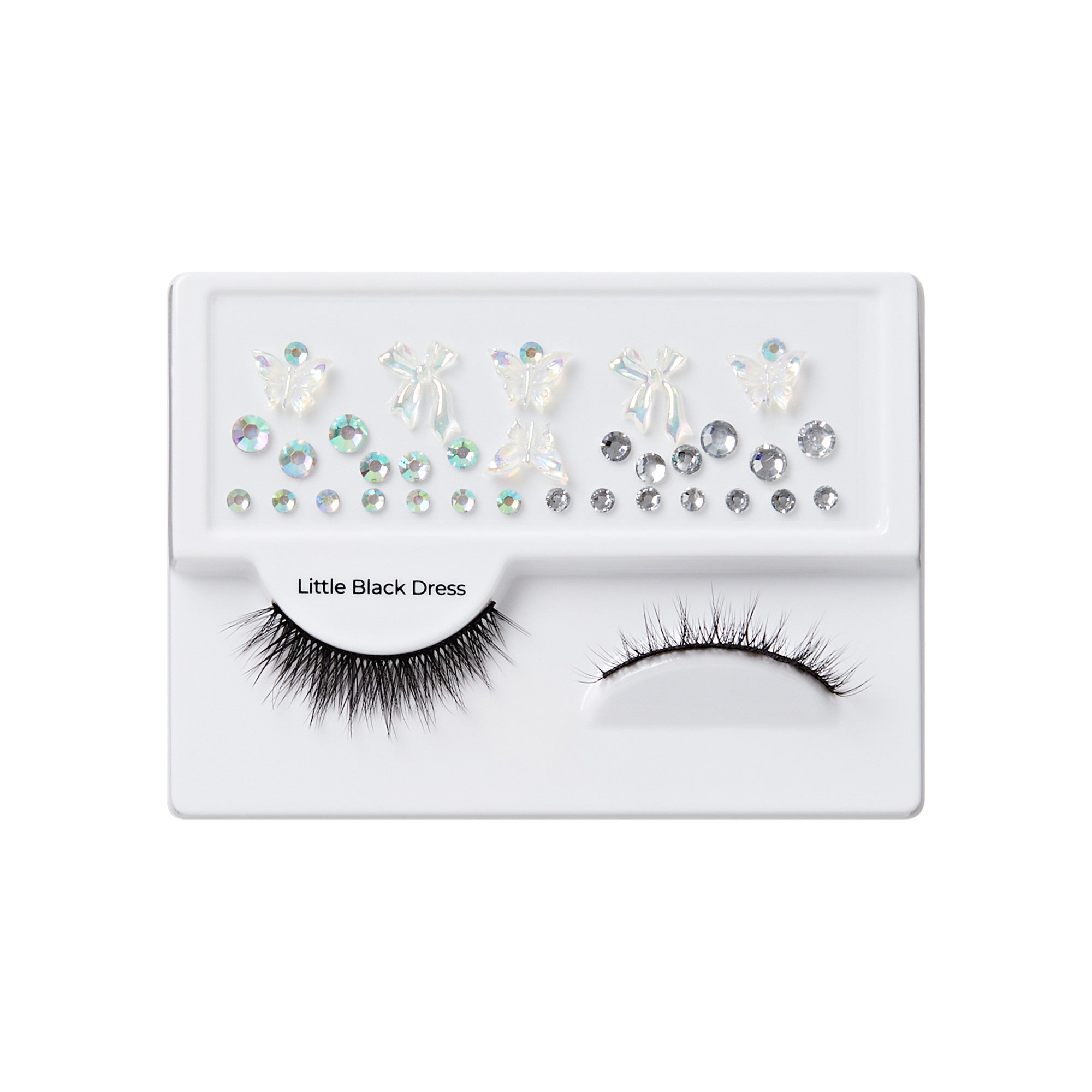 KISS Halloween Lashes &amp; Gem Sticker - Little Black Dress