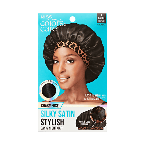 Kiss Colors & Care Silky Charmeuse Satin Stylish Day & Night Cap