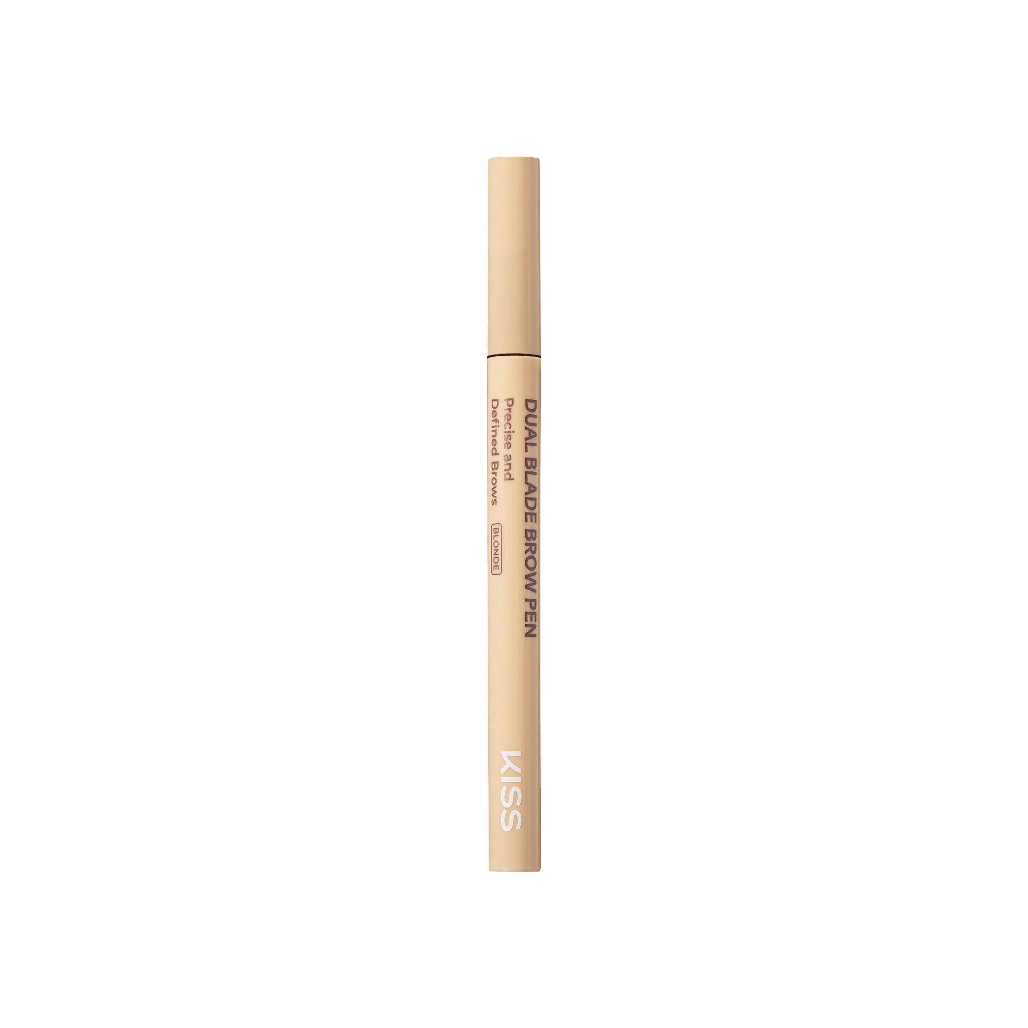Kiss Dual Blade Brow Pen - Blonde | Smudge Free