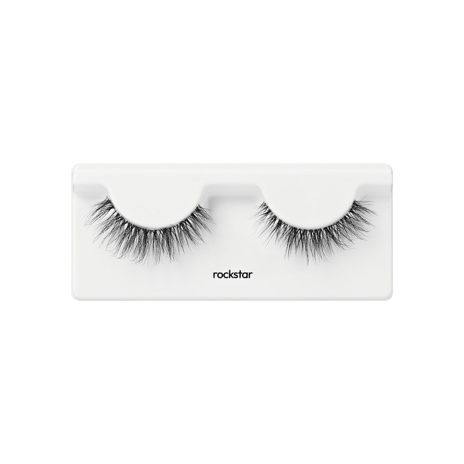 Kiss Hyper Glam Halloween False Eyelashes - Rockstar | 1 Pair, Strip Lashes, 12mm