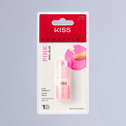 KISS PowerFlex Pink Nail Glue - 0.10 oz.