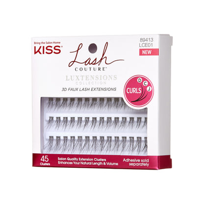 Cluster Lash Extensions Kit 01 | 45 Clusters Lash Couture LuXtensions 12mm-16mm - Image 4